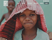 Tablet Screenshot of orphanreliefandrescue.org